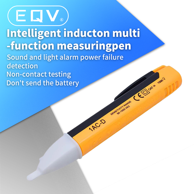 Power Supply Tester - 90-1000V 電気ソケット壁 AC 電源コンセント電圧警告検出器センサー LED テスター