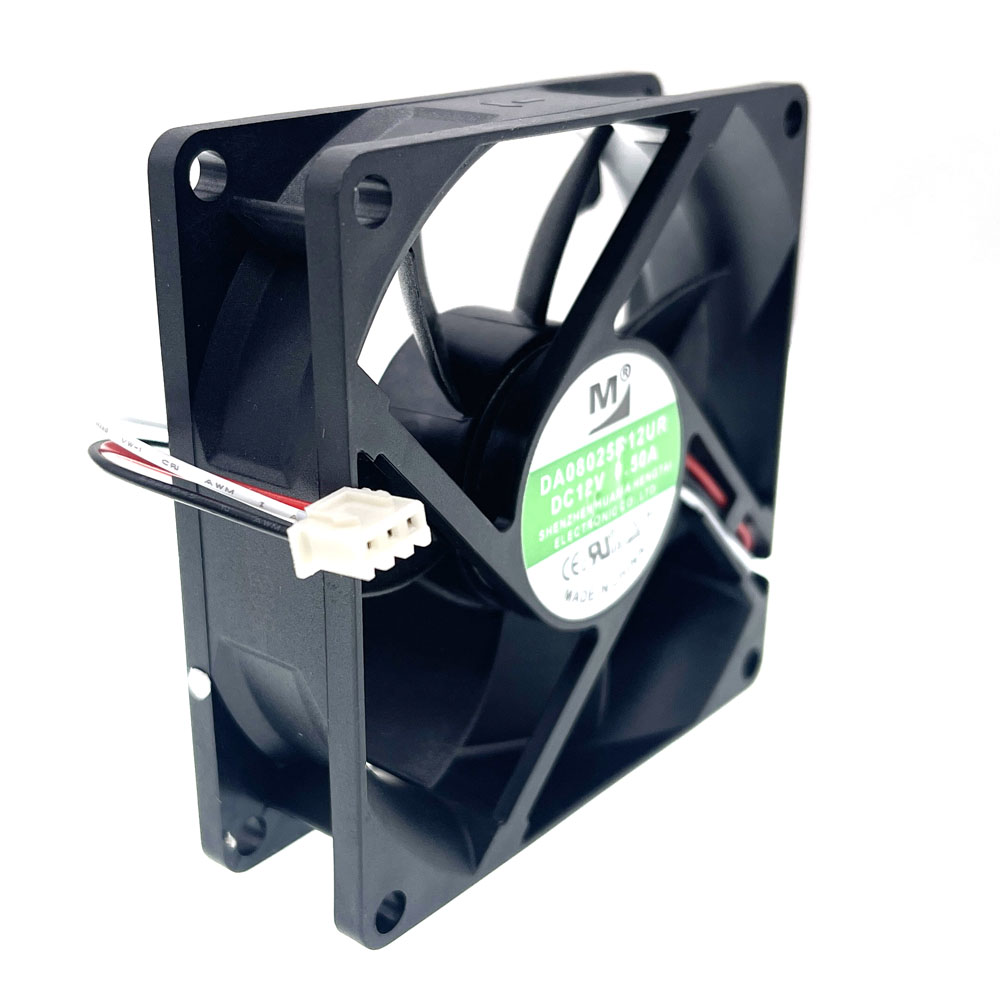 Server Power Supply - 冷却ファン用のデュアルボールベアリングを備えた効率的な電源,サーバー用の8cm,8025x80x25mm,80x12mm,DC 12v 0.50a