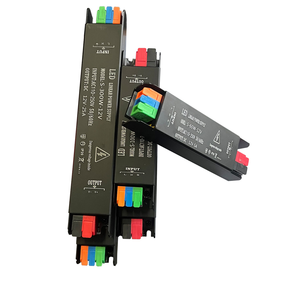 Smps Power Supply - LEDスイッチング電源アダプター,超薄型照明変圧器ドライバー,AC 110v,220v〜DC 12v,24v,60w,100w,200w,300w 400w