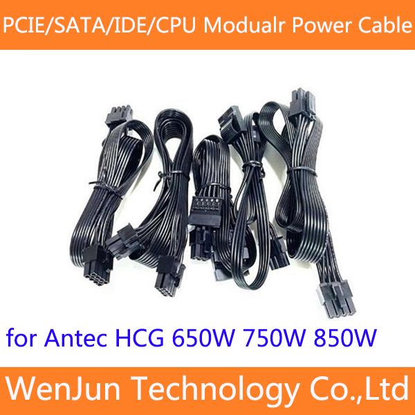 Power Supply 750W - Antec hcg,pci-e,6 2ピン,cpu,8ピン,4 sata,850w,750w,650w,w,高品質用モジュラー電源ケーブル