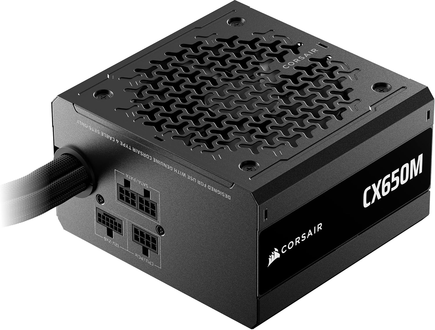 Power Supply 650W - CX650M (2025) セミモジュラーATX 3.1 PCIe 5.1