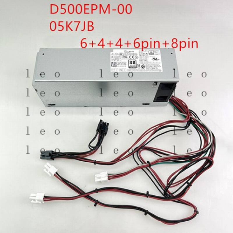 D 500W 電源 5K7J8 Y7R0X D500EPM- - Power Supply 500W のレビューと価格