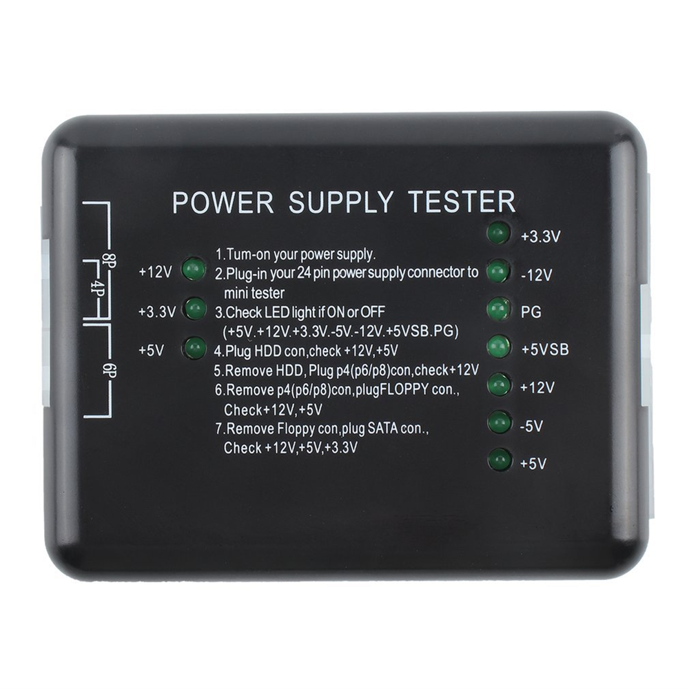 コンピューター電源テスター,ATX電源,診断シャーシ,atx - Power Supply Tester のレビューと価格