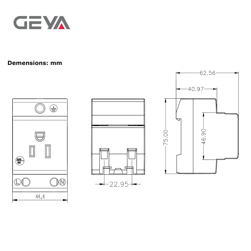 GEYA 16A 220V AC DINレールモジュール式電 - Modular Power Supply のレビューと価格