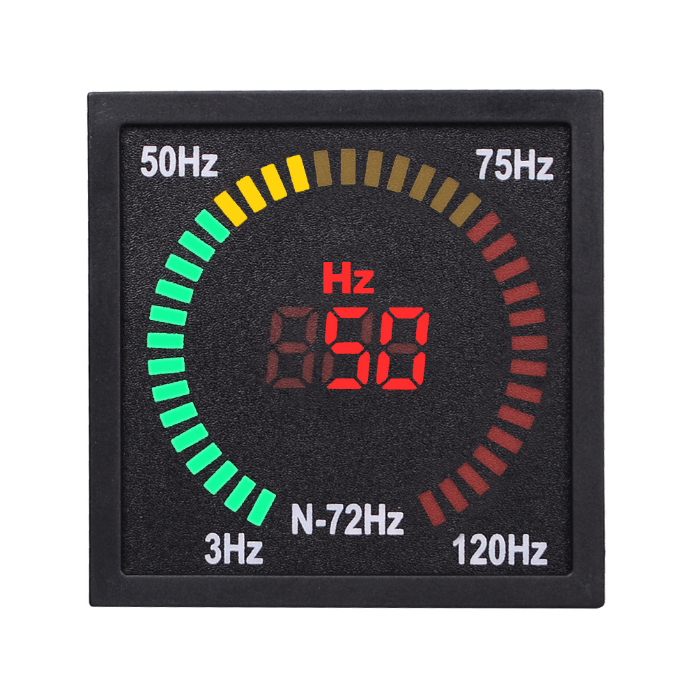 3-120HZ スクエアパネルデジタル周波数計 AC 220 - Power Supply Tester のレビューと価格