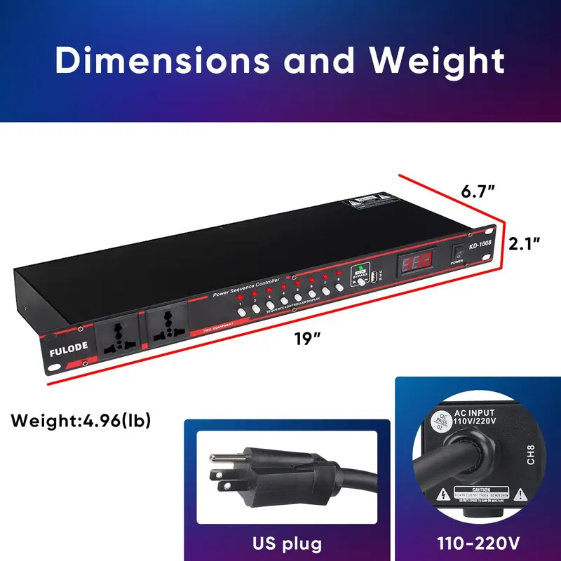 10ウェイ高出力シーケンサーレギュレーター - 8個の独立ス - Power Supply のレビューと価格