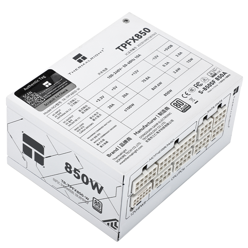 レザー-フルモジュールのコンピューターケース,ATx3.0互 - Power Supply 750W のレビューと価格